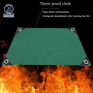 JX Fireproof Waterproof Customizable PVC Tarpaulin Truck Cargo Cover