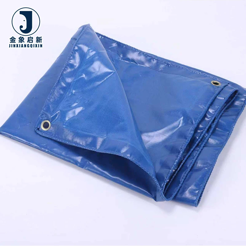 JX PVC Tarpaulin Swimming Pool Cover Material Knife Coated Fabric Waterproof UV-Resistant Windproof
