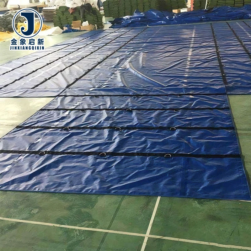 JX Customize PVC Tarpaulin Waterproof Fireproof Truck Cargo Cover