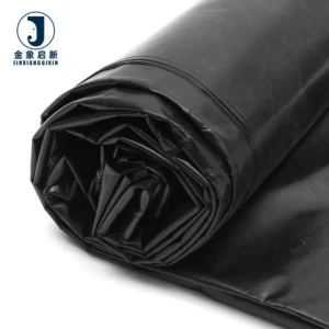 550gsm 0.45mm Black PVC Coated Tarpaulin Roll | Technical Grade