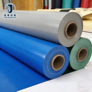 Wholesale PVC Coated Breathable Tarpaulin Fabric Rolls Waterproof Fire-Retardant for Boys & Girls Outdoor Use