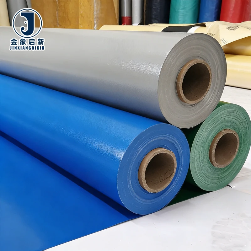 Tarp Factory 610gsm 650gsm 800gsm Awnings Tent PVC Coated Fabric Waterproof Bache Lona PVC Tarpaulin Roll