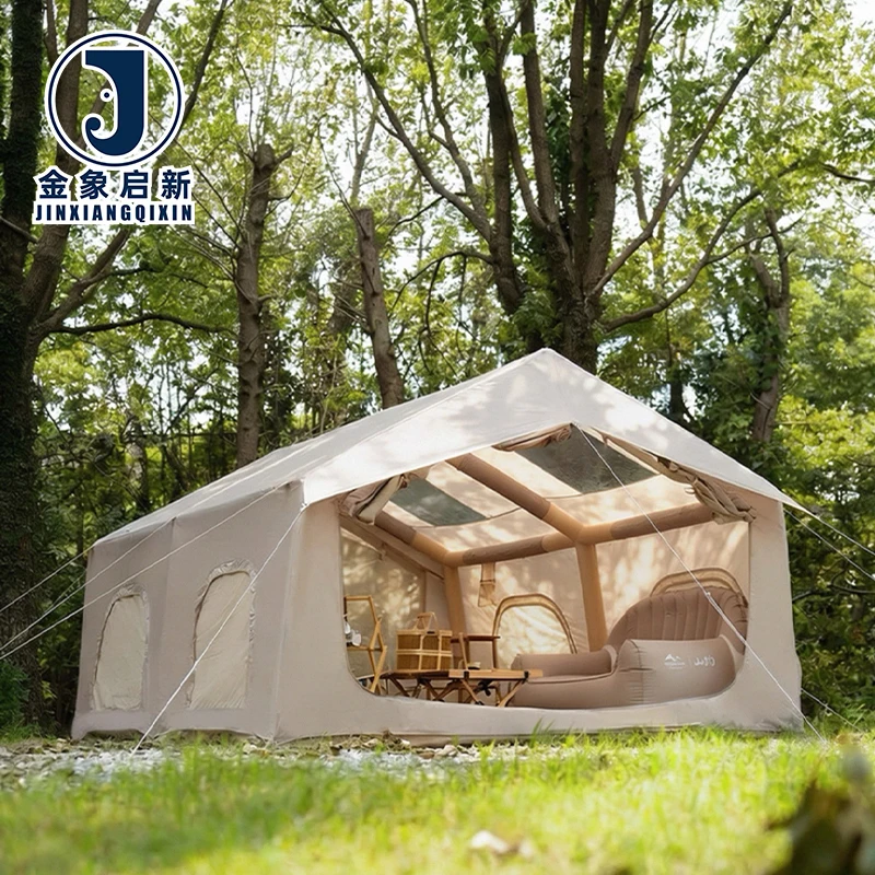 Inflatable Four-Season Camping Tent Quick Automatic Opening for Disaster Relief CE Certified