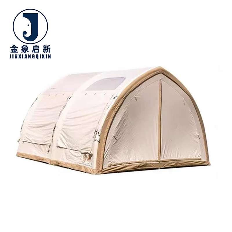 PVC Inflatable Camping Tent for Emergency Disaster Relief with Automatic Opening and Four-Season Design
