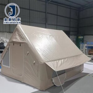 PVC Inflatable 5-8 Person Camping Tent with Quick Automatic Opening for All-Season Outdoor Use