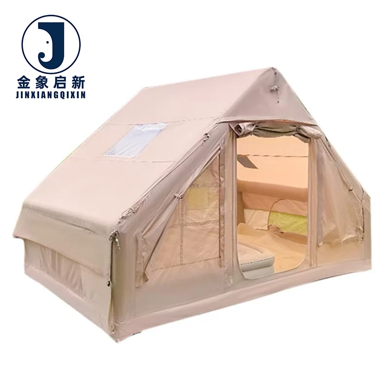 Large Inflatable Camping Tent 1-2 Person Quick Automatic Opening for Emergency Outdoor Trip