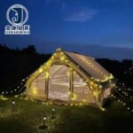 Inflatable Camping Tent 4-6 Person Quick Automatic Opening Emergency Waterproof Family Outdoor Shelter