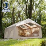 Inflatable Camping Tent 4-Season 2-8 Person Quick Automatic Opening for Disaster Relief
