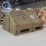 Waterproof Inflatable Camping Tent for Disaster Relief Quick Automatic Opening UV-Resistant Medical Operation Air Tent