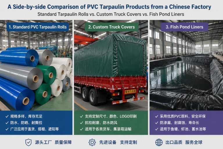 What’s the Real PVC Tarpaulin MOQ from Chinese Manufacturers for Wholesale?