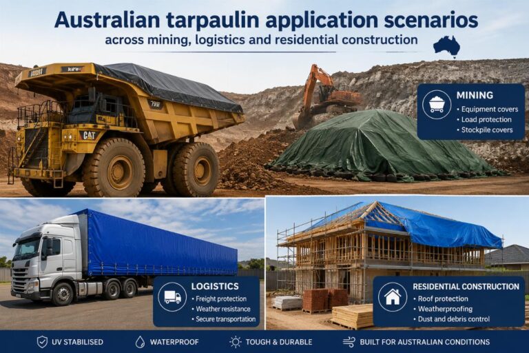 How to Source Durable Australian Mining Truck Pool Tarps from Chinese Manufacturers