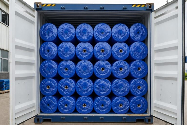 How to Optimize Tarpaulin Roll Container Loading from China Manufacturers